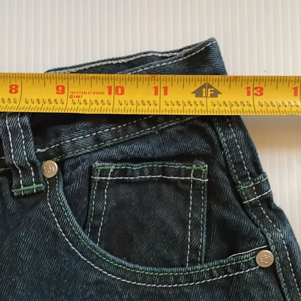 Sean John dark denim jeans shorts.  Boys size 12